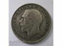 1/2 Crown 1921 de argint - Marea Britanie - monedă din argint 9