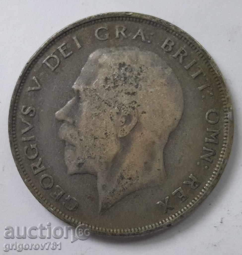 1/2 Crown Silver 1921 - Μεγάλη Βρετανία - Ασημένιο νόμισμα 12