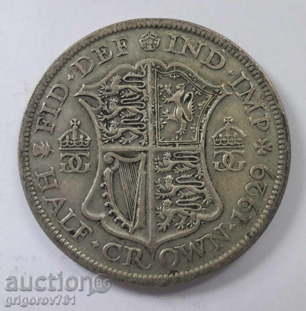 1/2 Crown 1929 ασημί - Ηνωμένο Βασίλειο - ασημένιο νόμισμα 6 με τιμή € 10.23 | 20.01 BGN
