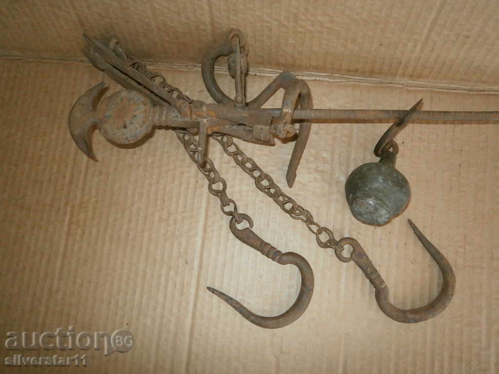 old Turkish scales with pear - 7