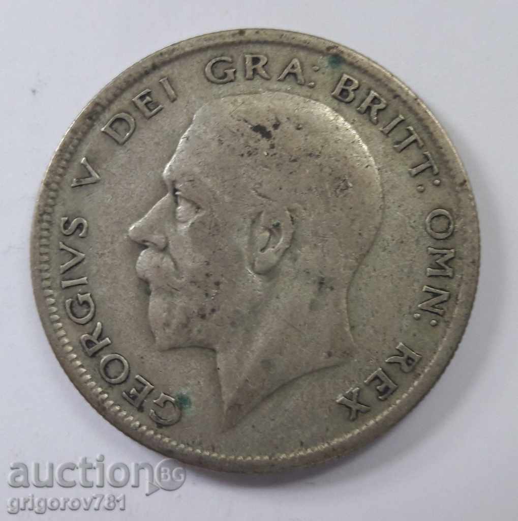1/2 Coroană Argint 1929 - Marea Britanie - Monedă de argint 9
