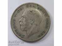 1/2 Crown 1929 de argint - Marea Britanie - monedă din argint 9