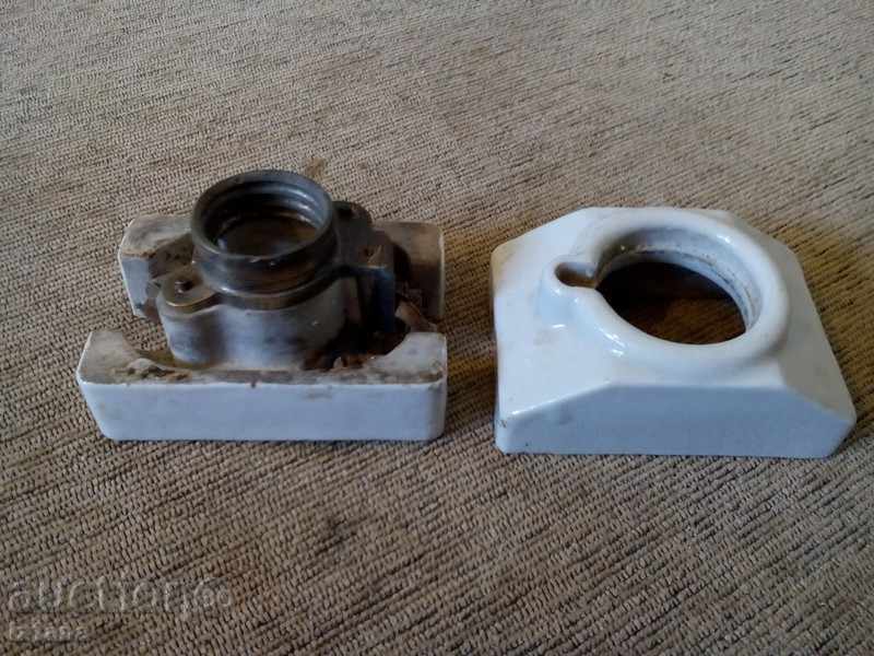 An antique porcelain fuse box - 5 An antique porcelain fuse box - 5