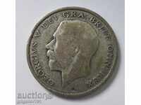 1/2 Coroană Argint 1923 - Marea Britanie - Monedă de argint 1