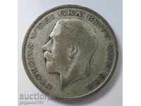 1/2 Crown 1923 ασημί - Ηνωμένο Βασίλειο - ασημένιο νόμισμα 3