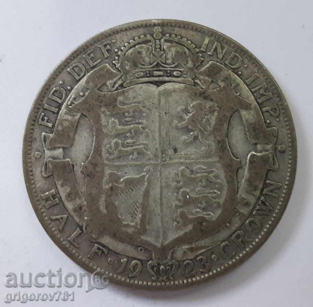 1/2 Crown 1923 ασημί - Ηνωμένο Βασίλειο - Silver Coin 4 με τιμή € 10.23 | 20.01 BGN