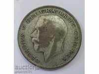 1/2 Crown 1923 ασημί - Ηνωμένο Βασίλειο - ασημένιο νόμισμα 9