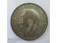 1/2 Краун сребро 1923 - Великобритания - сребърна монета 10