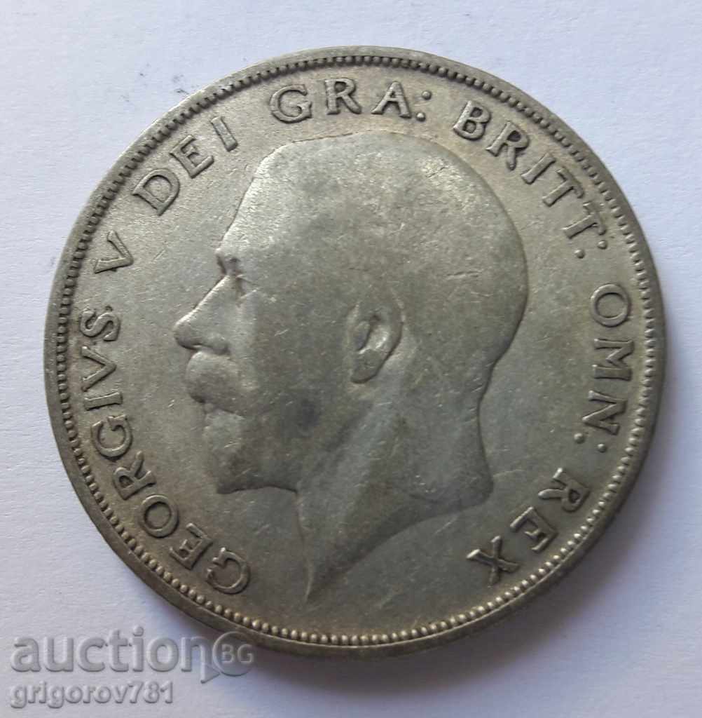 1/2 Краун сребро 1922 - Великобритания - сребърна монета 4