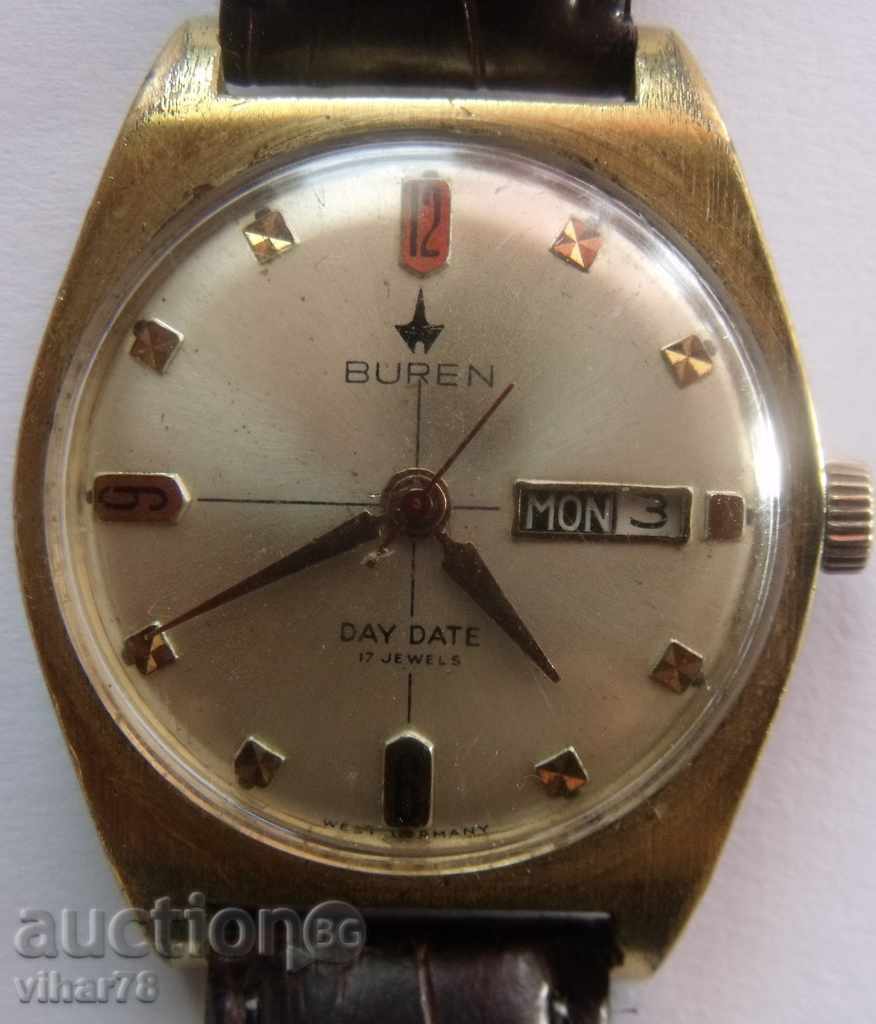 Auction RED MODEL BUREN Clock Auction RED MODEL BUREN Clock