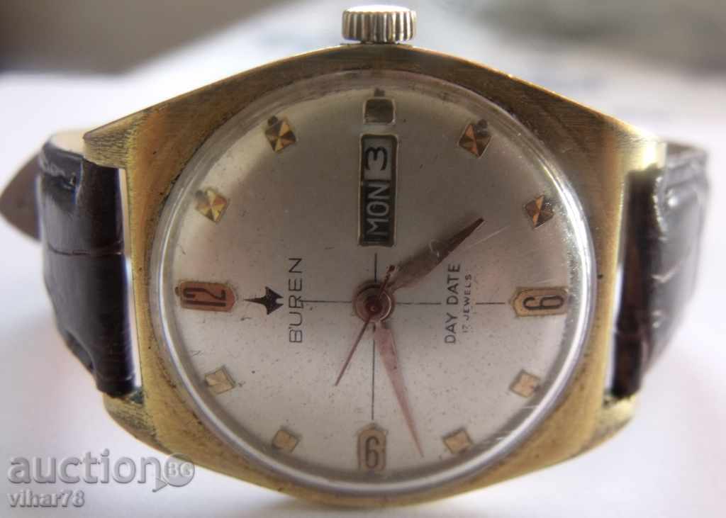 RED MODEL BUREN Clock - 5 RED MODEL BUREN Clock - 5