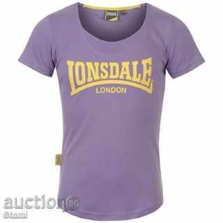 Violet T-shirt Lonsdale pentru fetita de 7-8 ani