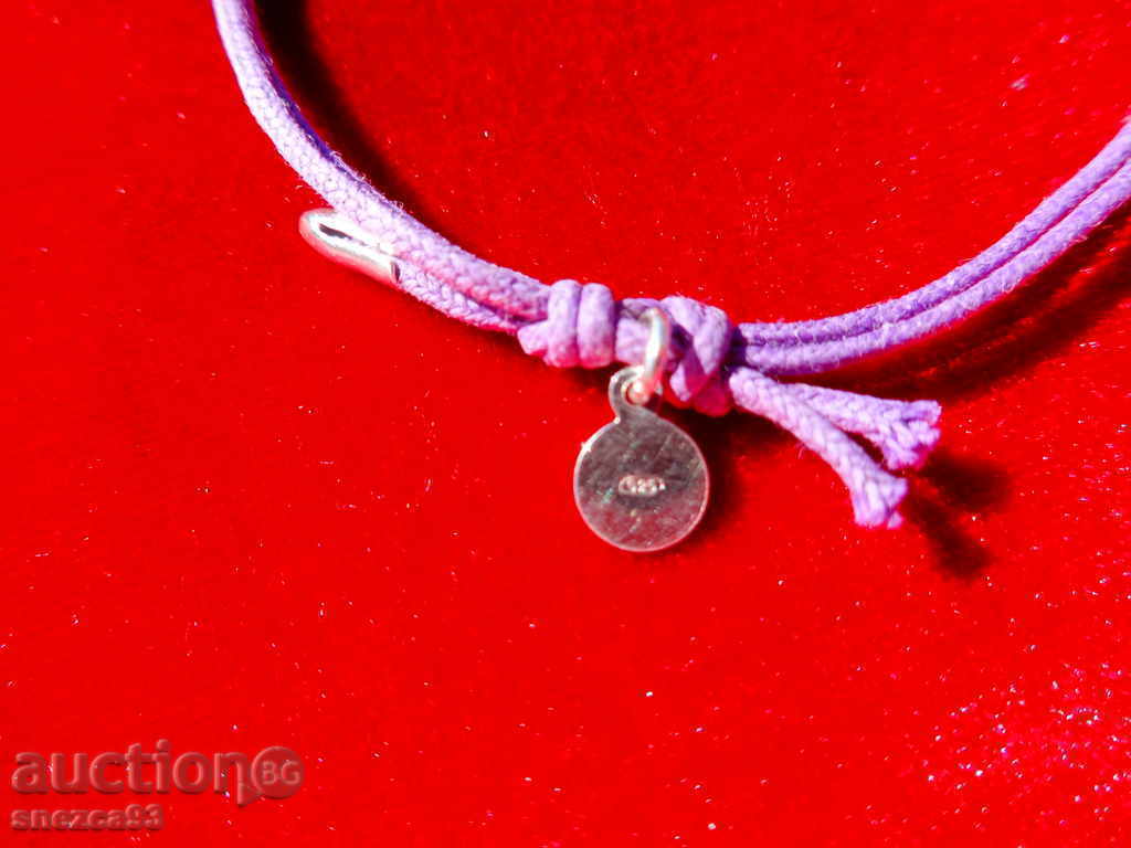 Licitație Bratara din argint violet. Licitație Bratara din argint violet.