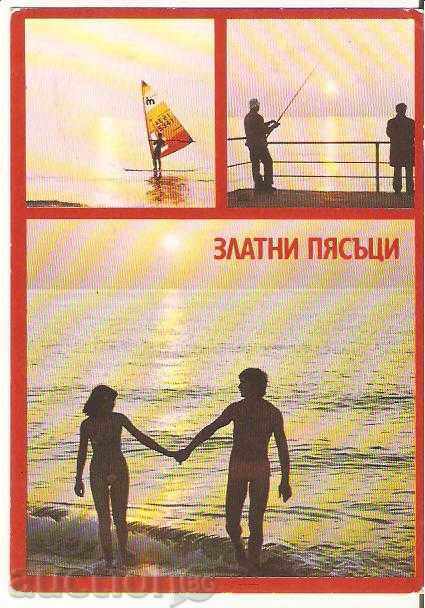 Καρτ ποστάλ Βουλγαρία Βάρνα Golden Sands 10 *