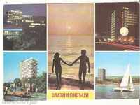 Carte poștală Bulgaria Varna Golden Sands 3 *