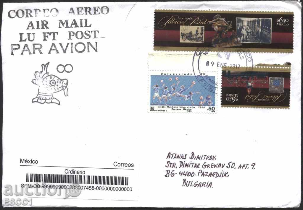 Traffic Envelope with Marks Post Office 2007 Sports 1979 Mexico