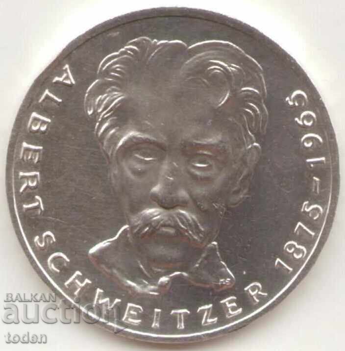 Germania-5 Deutsche Mark-1975 G-KM#143-A.Schweitzer-Silver