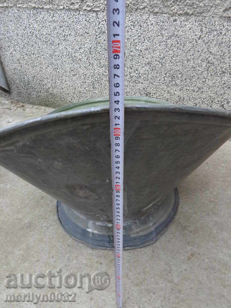 Galvanized steel legendary tub, household vessel - 6 Galvanized steel legendary tub, household vessel - 6