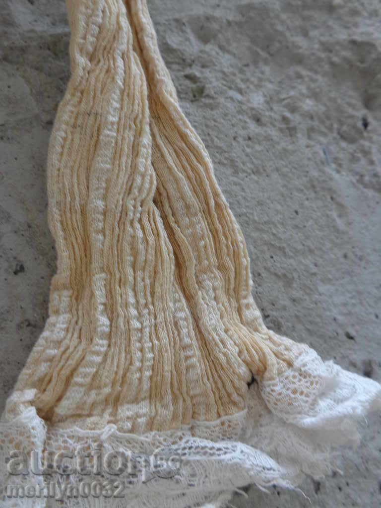 Women's hand-embroidered lace knotted lace chewing sweater - 7