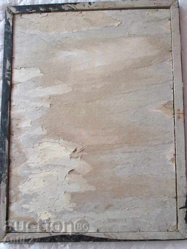 Old reproduction of Ivan Milev in a frame - 5