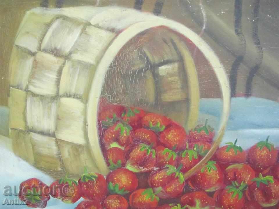 Original very old painting oil, still life with price 490.00 BGN | € 250.53 Original very old painting oil, still life with price 490.00 BGN | € 250.53