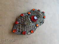 Old medallion brooch, jewel, ornament ornament