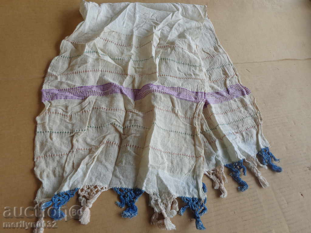 An old hand-woven cloth embroidery - 6 An old hand-woven cloth embroidery - 6