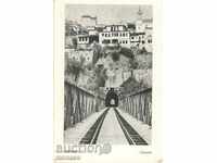 Old postcard - Turnovo, the tunnel