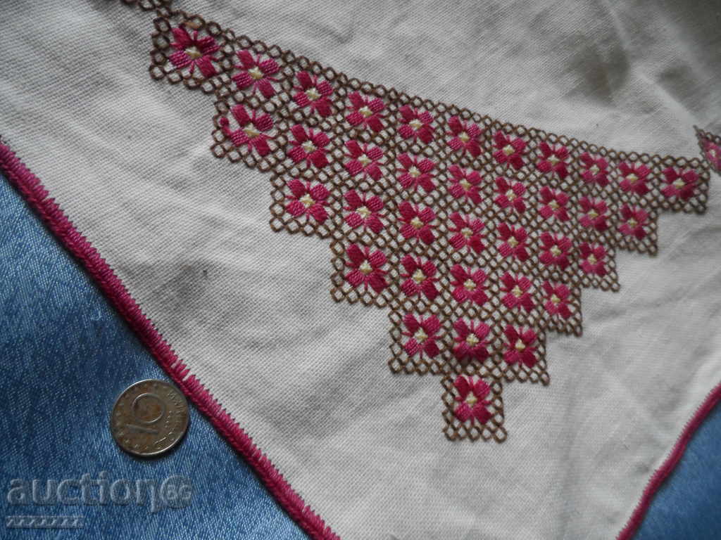 hand embroidered check - 7 hand embroidered check - 7
