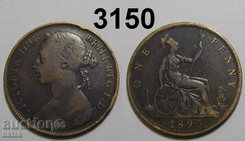 Great Britain 1 Penny 1893