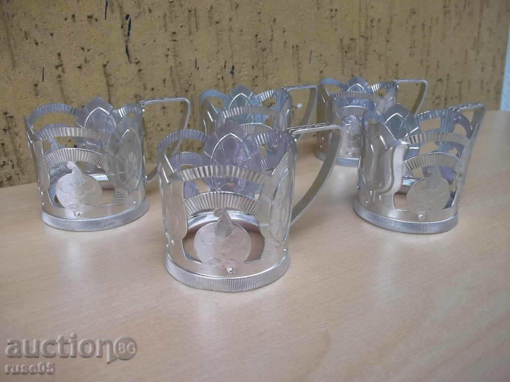 Livrarea Podstakani 5 buc. sovietic Livrarea Podstakani 5 buc. sovietic