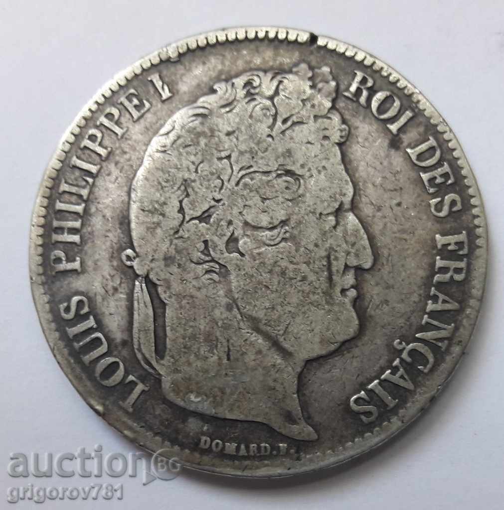 5 Φράγκα Ασημένιο Γαλλία 1834 Louis Philippe - Ασημένιο νόμισμα με τιμή € 33.23 | 64.99 BGN