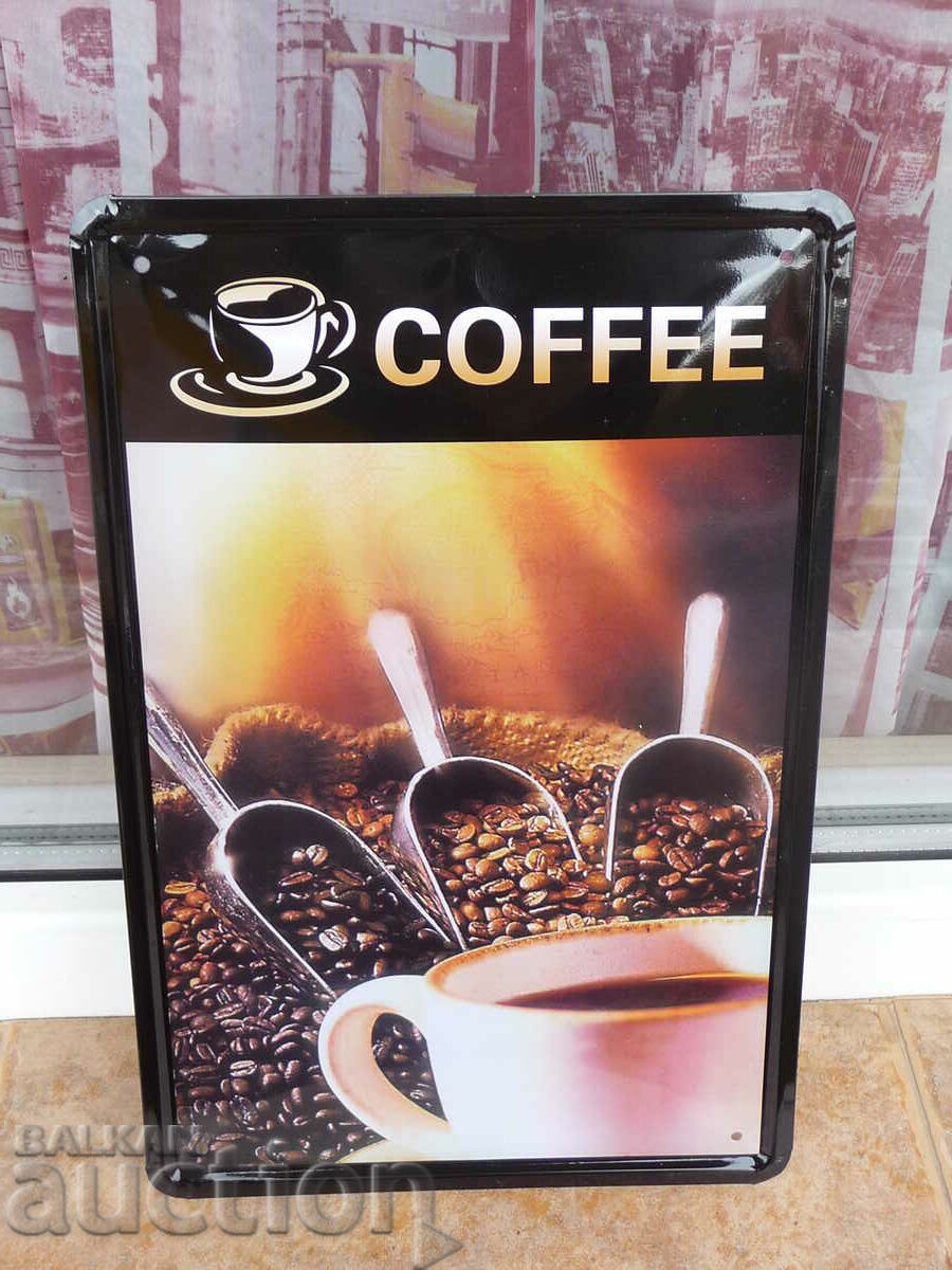 Metal plate coffee shop espresso cappuccino spoons spoons with price 18.00 BGN | € 9.20 Metal plate coffee shop espresso cappuccino spoons spoons with price 18.00 BGN | € 9.20