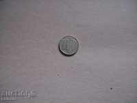 Монета 10 халера 1977 г