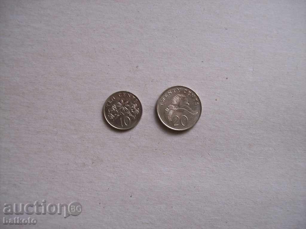 Лот монети Сингапур