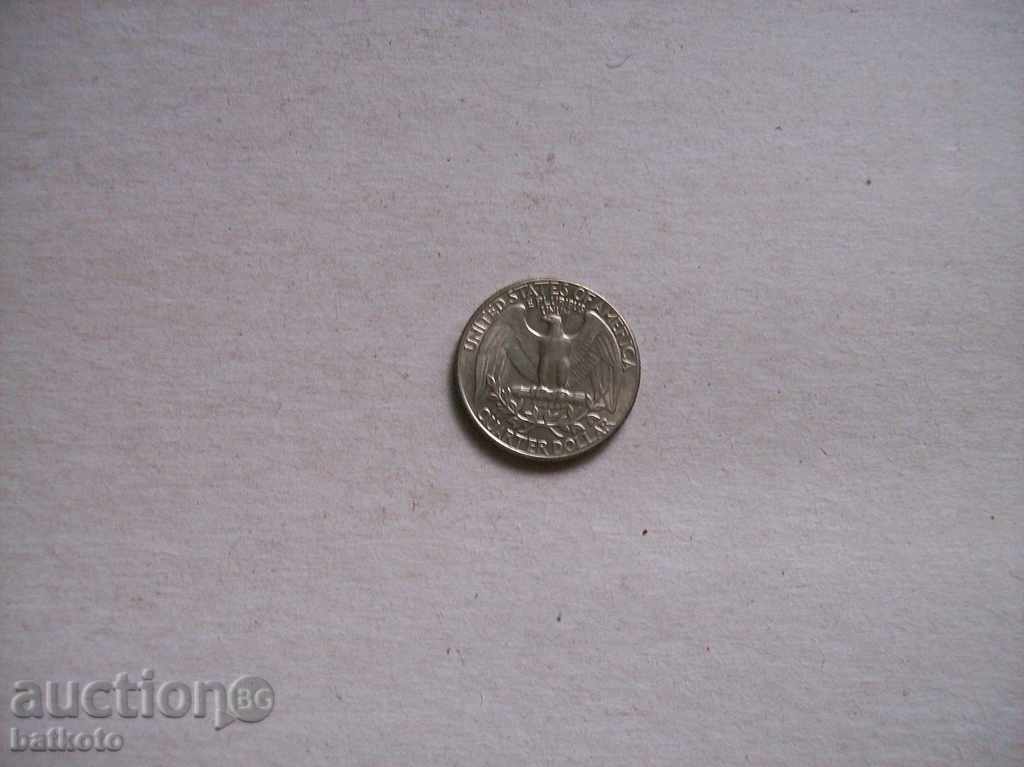 Монета - четвърт долар