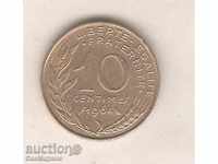 + Γαλλία 10 centimes 1964