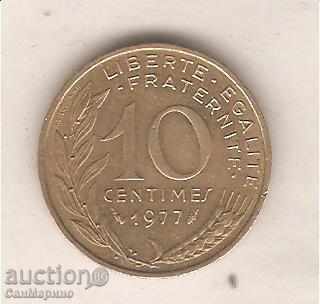 + France 10 centime 1977