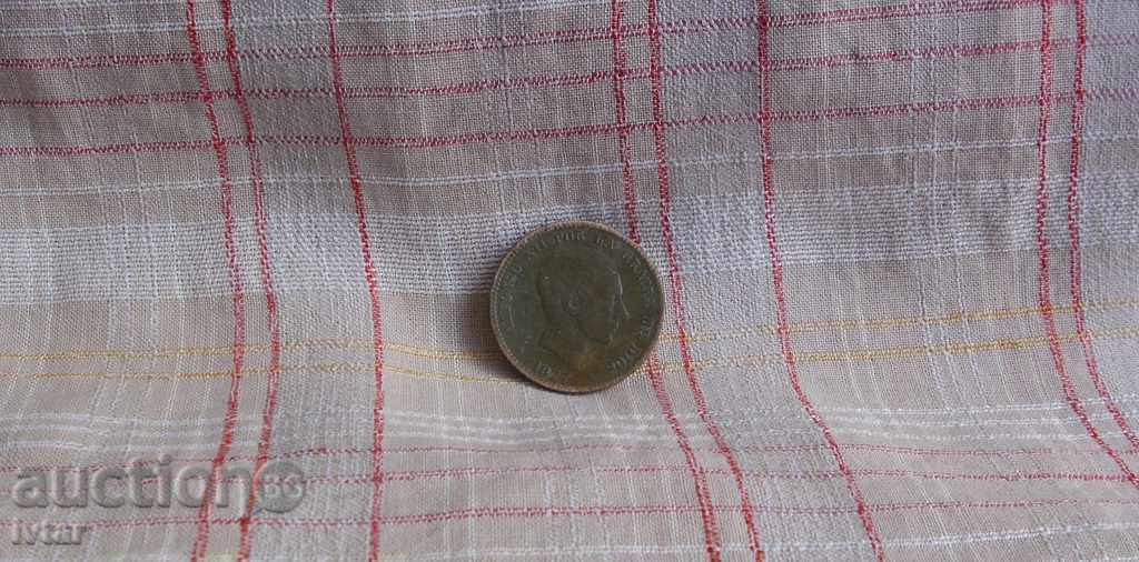 10 centimes/diez centimos/ 1877 - Spain