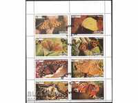 Stamped Brands Butterflies 1974 from Nagaland
