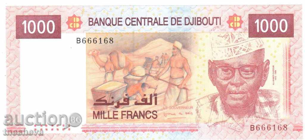 1000 Djibouti FRANCA 2005