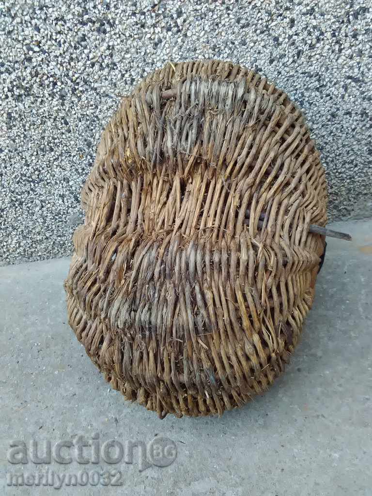 An old basket of wicker basket with price 31.00 BGN | € 15.85