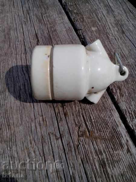 Old porcelain light fixture Old porcelain light fixture