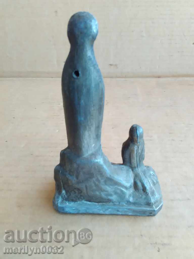 Delivery of Statue, figure, figure, metal sculpture Virgin Mary
