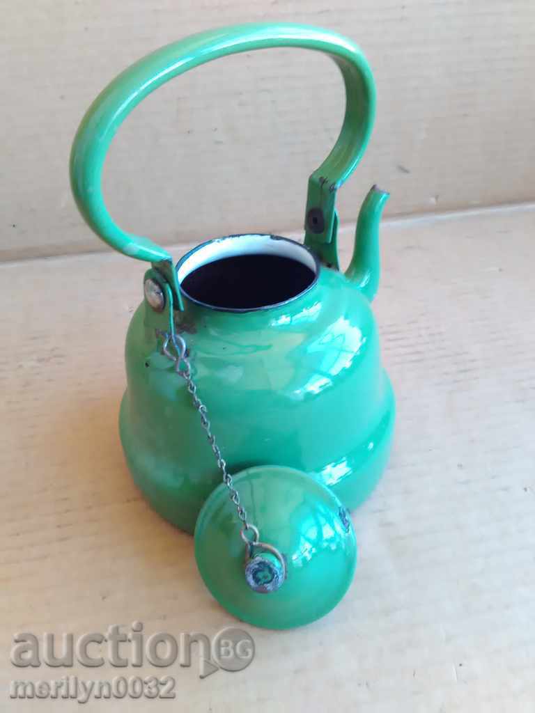 Enamelled teapot from the USSR, enamel container SFRY Yugoslavia - 5 Enamelled teapot from the USSR, enamel container SFRY Yugoslavia - 5