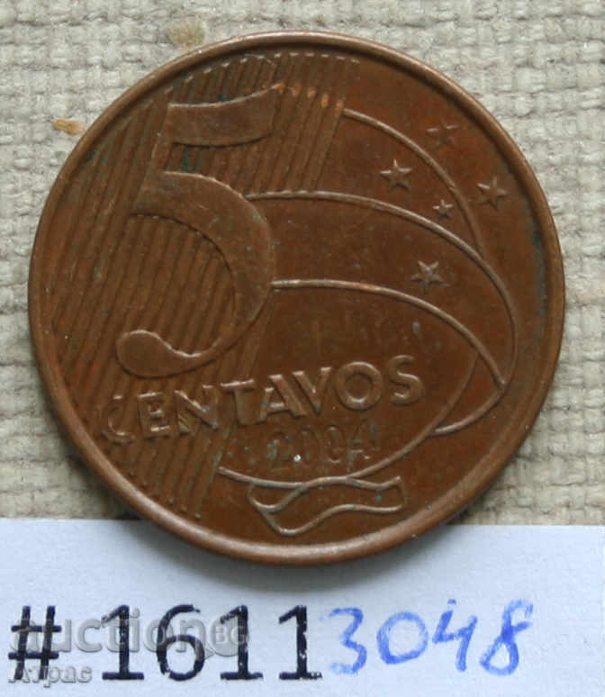 5 cent. 2004 Brazil