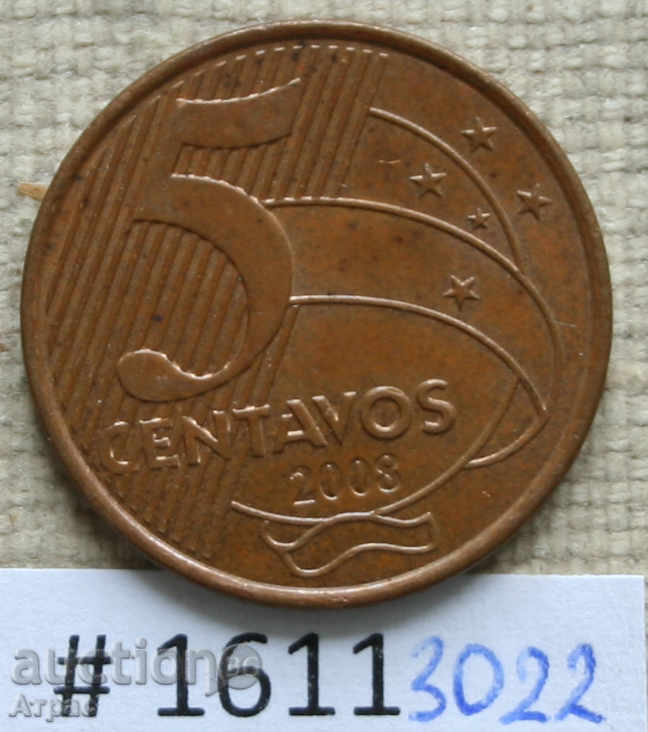 5 центавос 2008 Бразилия