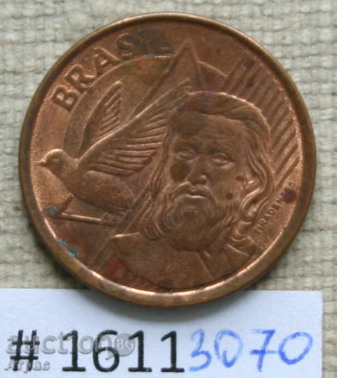 5 tsentavos 2010 Brazilia cu preț € 0.20 | 0.39 BGN