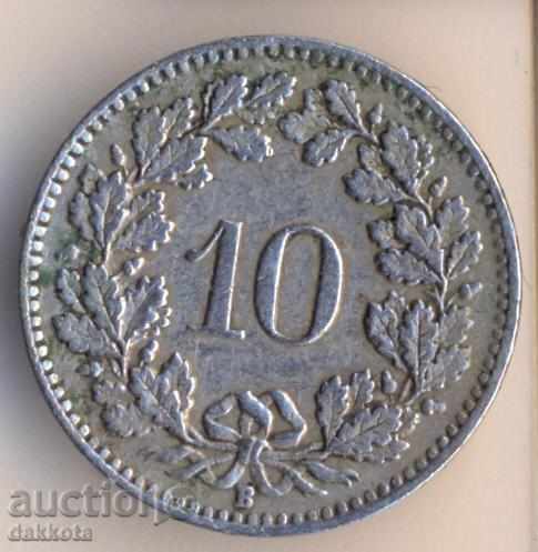 Ελβετία 10 ραπέλ 1921