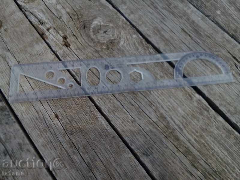 Old measuring line Old measuring line